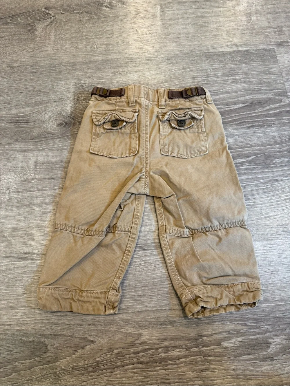 Baby Gap Toddler Beige Tan Cargo Pants Size 18-24 Months